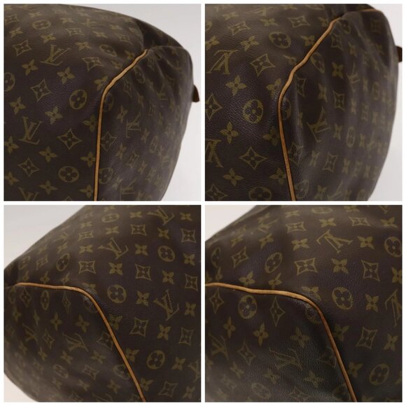 LOUIS VUITTON Monogram Keepall 60 Boston Bag M41422 LV Auth 136946 - Picture 14 of 16